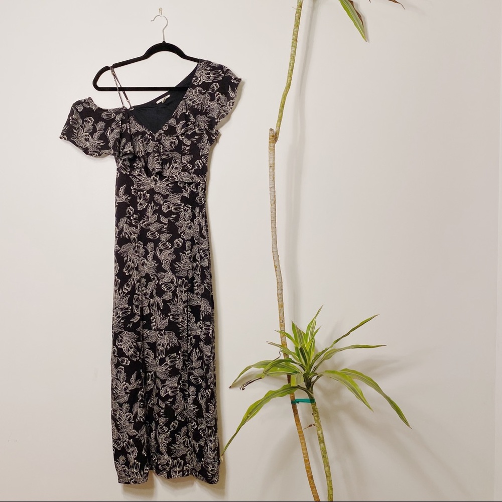 Asymmetrical Maxi Dress
